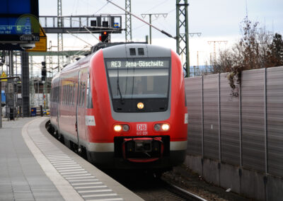 BR 612 Einfahrt