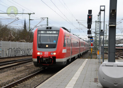 BR 612 Einfahrt