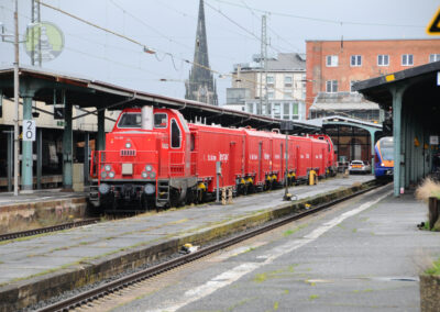 Rettungszug Kassel mit BR 714