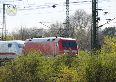 Adtranz BR 101 schleppt ICE 1 ab